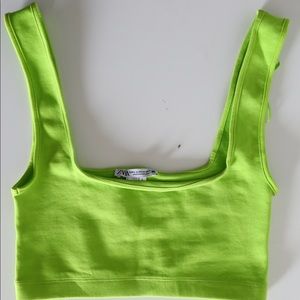 Zara crop top